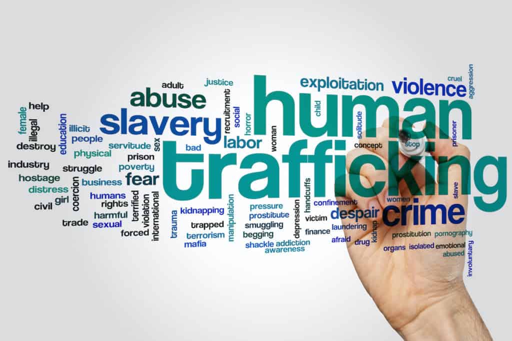 Sex trafficking sign