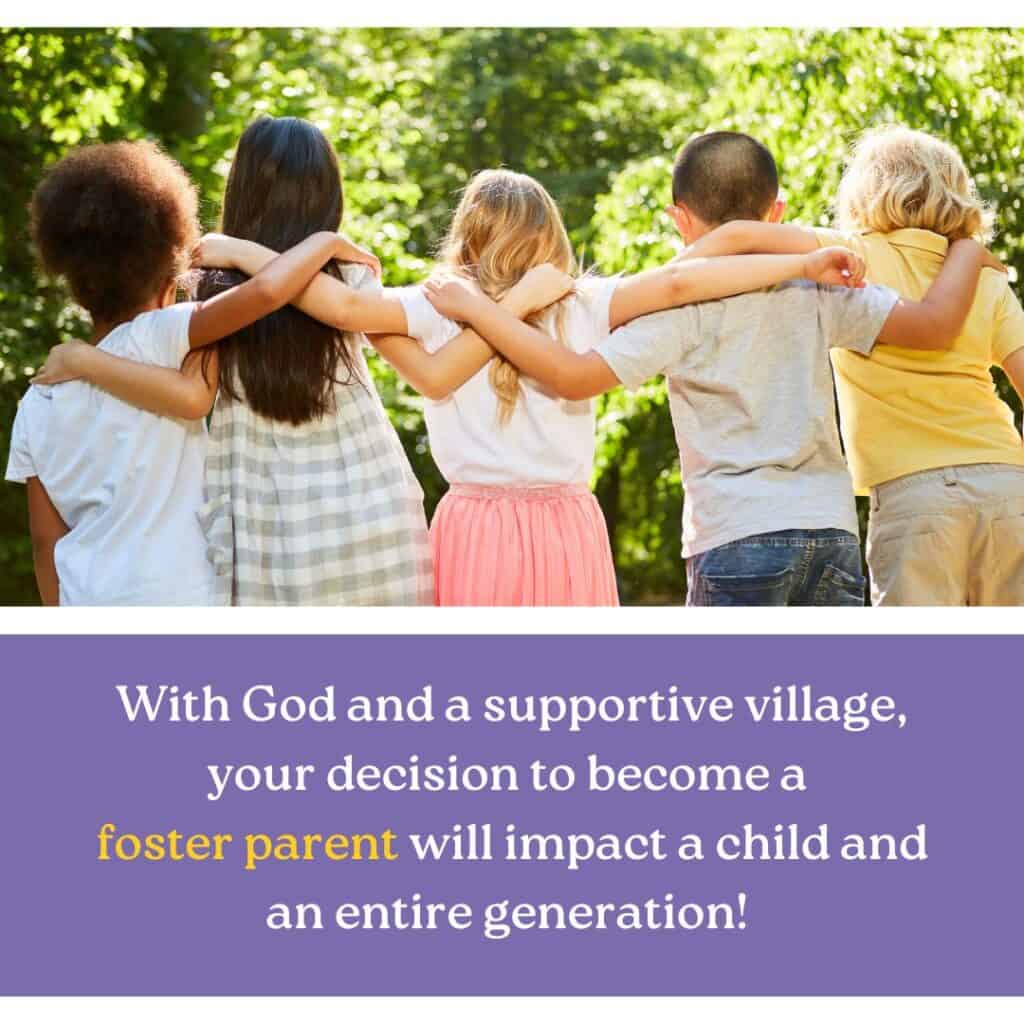 Becoming a foster parent can have an impact on not just the next generation, but generations after that.